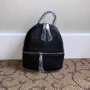 steve madden mini black backpack